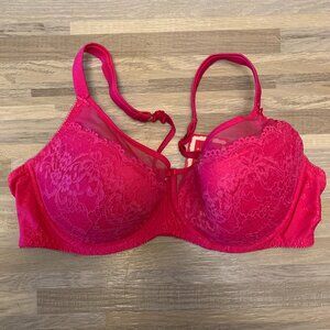 NWT Lauma Lingerie pink underwire bra UK size 40C/US size 34C